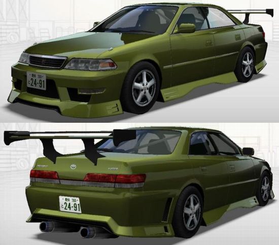 MARK II TOURER V (JZX100) - 湾岸ミッドナイト MAXIMUM TUNEシリーズ